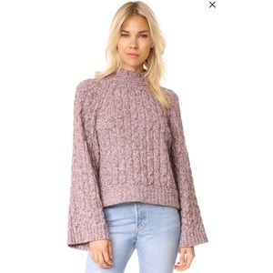 Free People Snow Bird Pullover Sweater